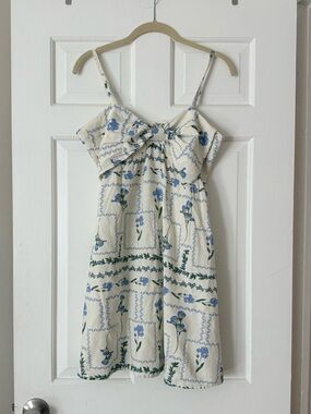Japna | Dresses | Japna Blue Denim Smocked Mini Sundress | Poshmark